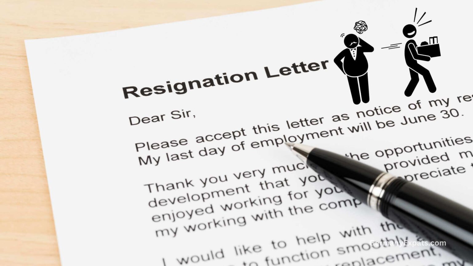 Germany Remonstration Letter Resignation Letter Germany: How To Write It Professionally